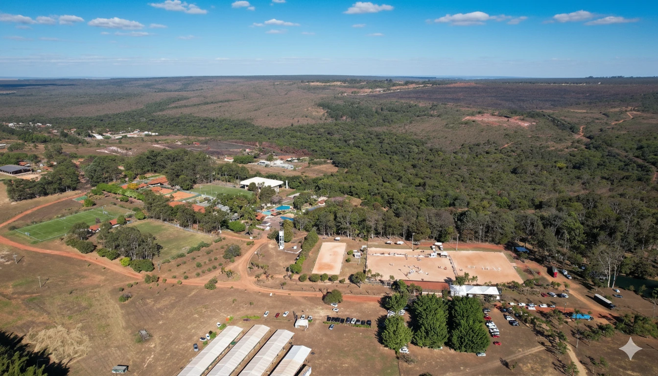 <h4 style="color: #b98335;">Santuário Natural do Cerrado<br></h4>
Explore mais de 180 hectares de área verde nativa preservada, com trilhas ecológicas exclusivas, lagos serenos e áreas de contemplação. Um compromisso inabalável com a sustentabilidade, onde você e sua família se reconectam com a essência da natureza brasiliense, desfrutando de paz e ar puro.